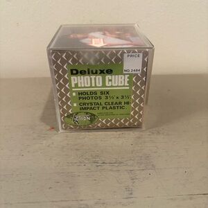 Deluxe Photo Cube - Green and Clear